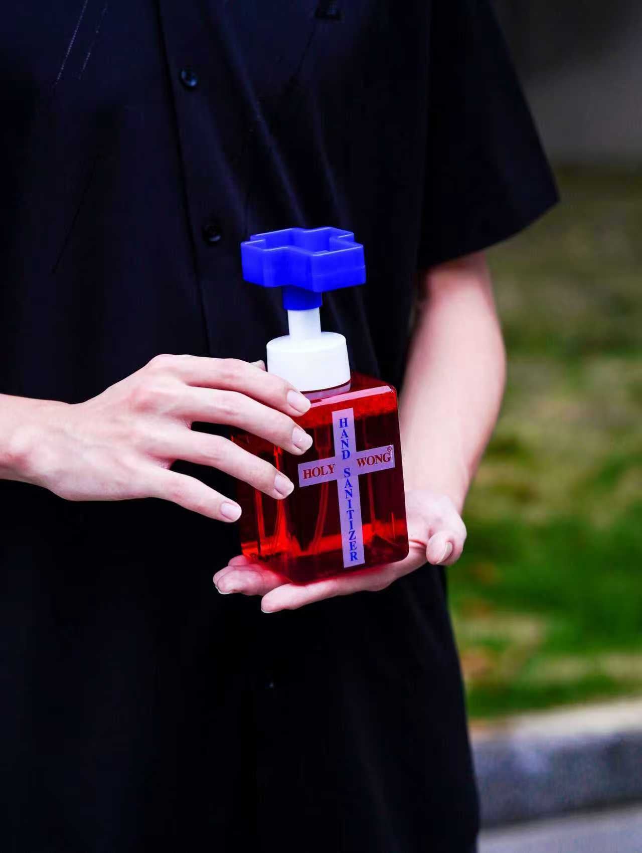 500ml Cross Holy Incense Hand Wash Liquid Cleanser Care & Protection Exquisitely Packaged Gift, Holy Wong